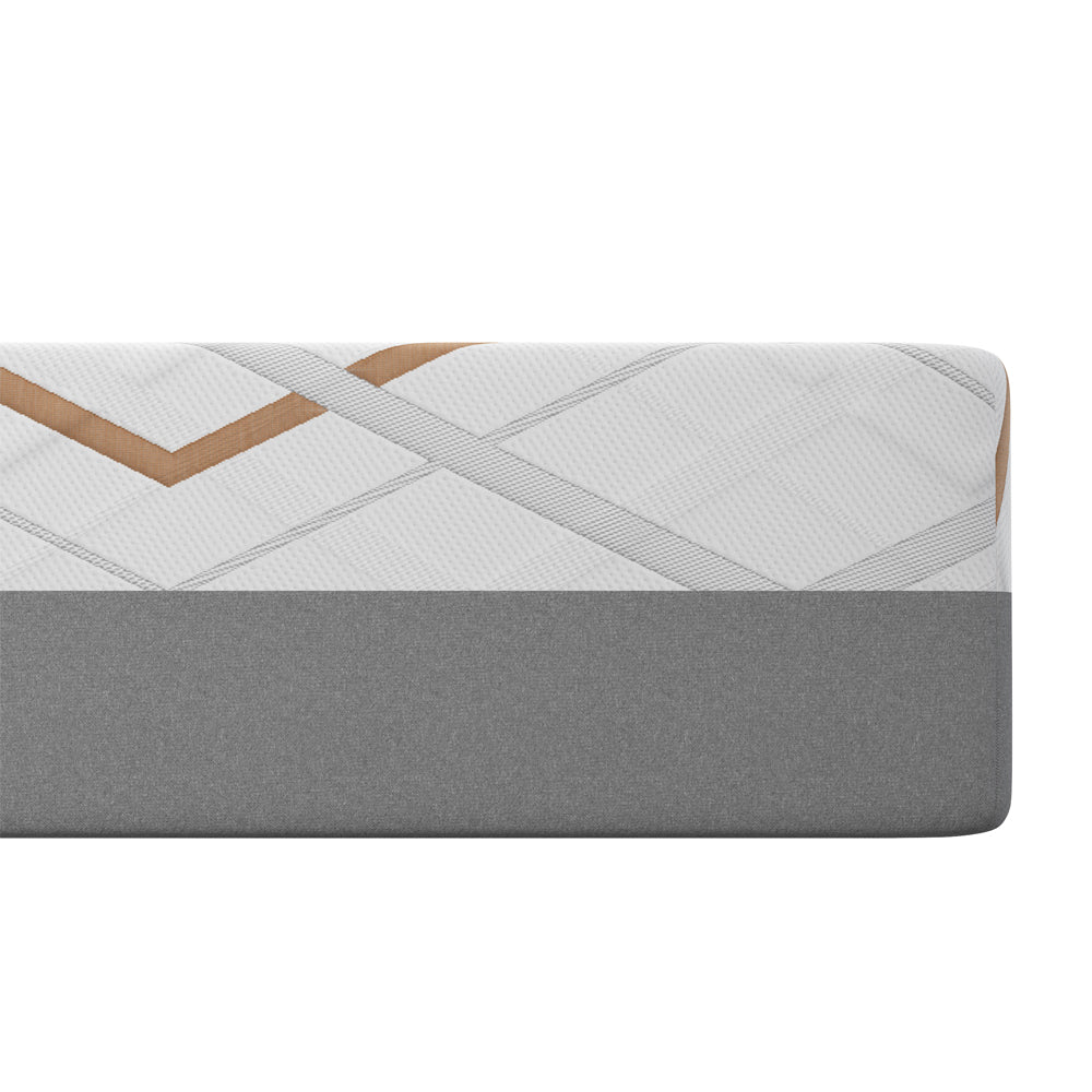 Materasso matrimoniale con Memory Foam, sfoderabile con molle insacchettate 160x200x30 cm Corvo