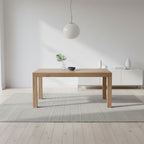 Tavolo allungabile in rovere decapato 160/310 cm con 4 allunghe Piana T08 IMAB