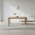 Tavolo allungabile in rovere decapato 160/235 cm con 2 allunghe Piana T08 IMAB