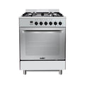 Cucina a gas 60x60 cm inox con forno multifunzione classe A Stromboli Samet