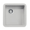 Lavello incasso monovasca sottotop 38x38 Smeg VST38AL 38x38 colore alluminio