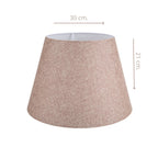Paralume tessuto beige cono Tripod MDL2634