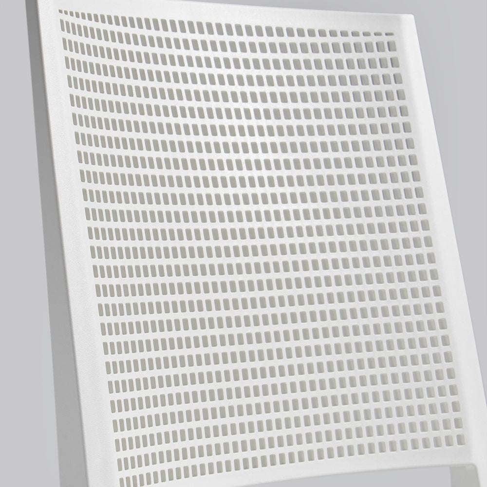 Sedia in polipropilene colore grigio Grid