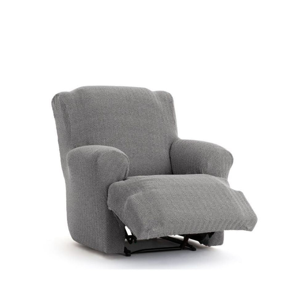 Copripoltrona recliner 70-110 cm colore grigio - Jaz