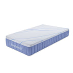 Materasso singolo a molle 5 zone con rivestimento antiscivolo 80x190x30H cm - Parem