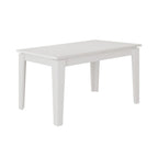 Tavolo rettangolare bianco 140x80 allungabile a 190 cm Tolmen