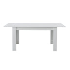 Tavolo rettangolare allungabile bianco Tony 140x90x78H