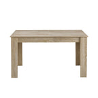 Tavolo rettangolare allungabile rovere Tony 140x90x78H
