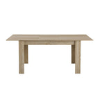 Tavolo rettangolare allungabile rovere Tony 140x90x78H