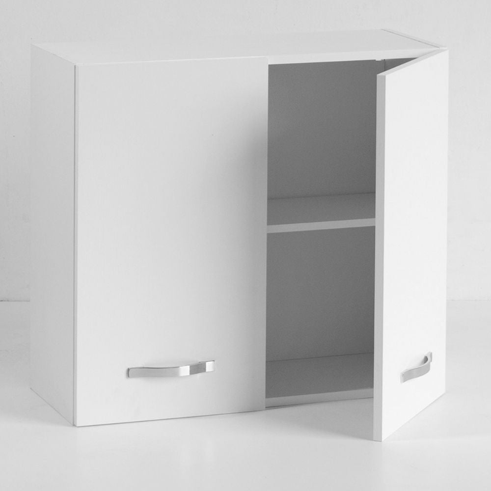 Meuble haut de cuisine avec 2 portes couleur orme 80x72H cm