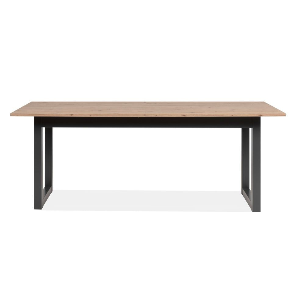 Tavolo allungabile 200x90x75H Denver80C colore quercia antracite.