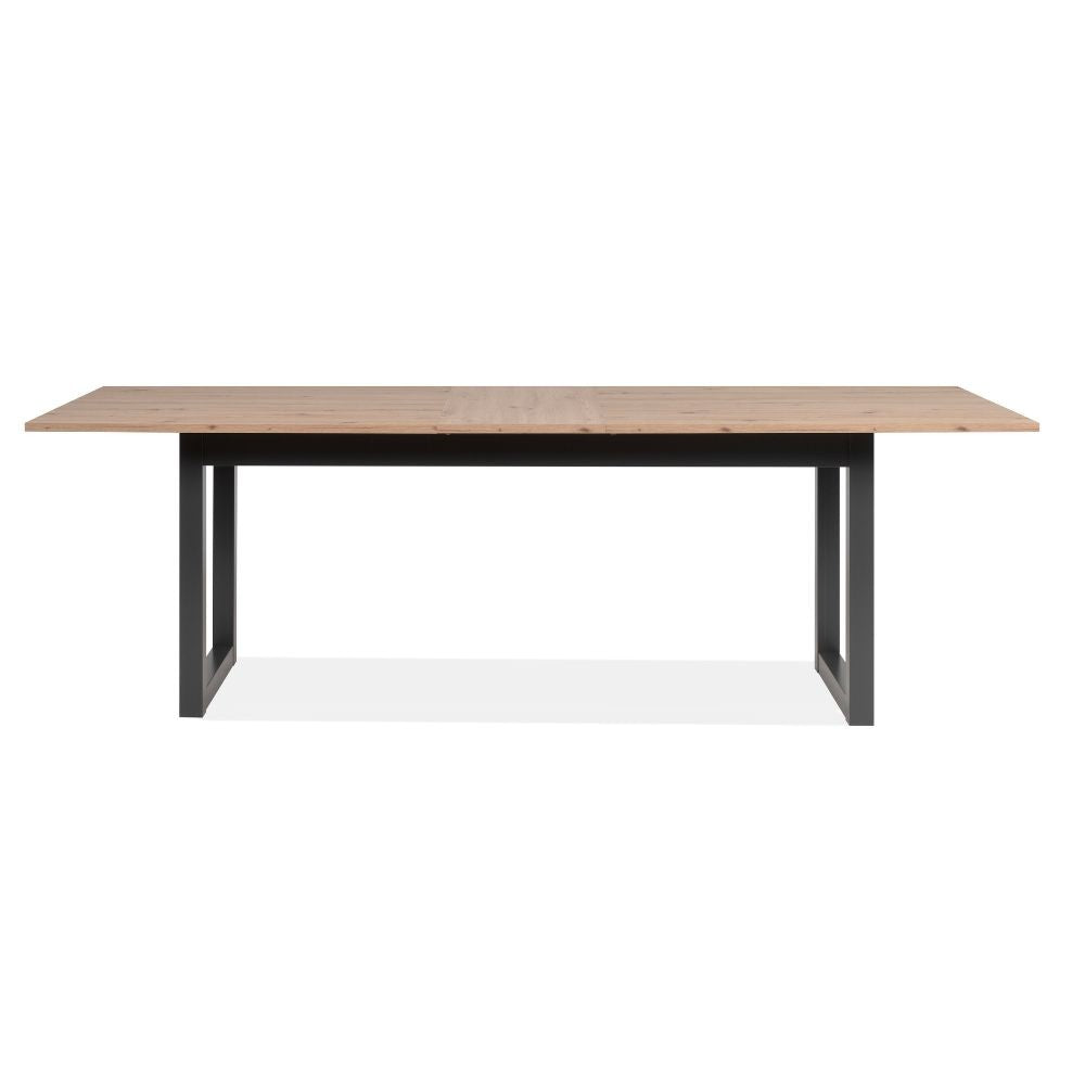 Tavolo allungabile 200x90x75H Denver80C colore quercia antracite.