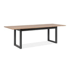 Tavolo allungabile 200x90x75H Denver80C colore quercia antracite.