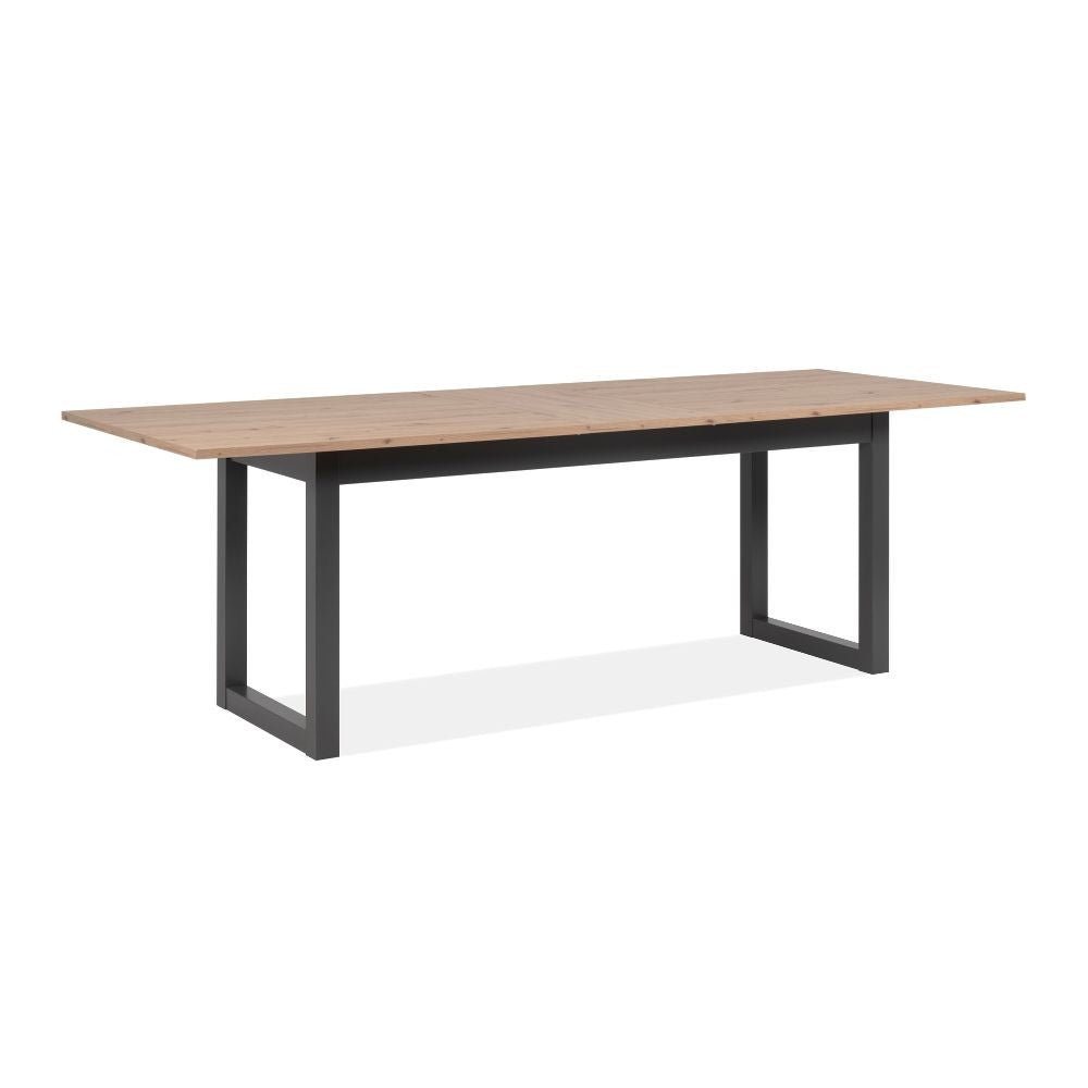 Tavolo allungabile 200x90x75H Denver80C colore quercia antracite.