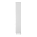 Vetrina colore bianco con anta e 4 ripiani Albi52A 33x33x189H