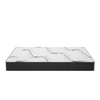 Materasso una piazza e mezza con molle insacchettate e strato in Memory Foam 120x190x22,3 cm Tarico