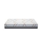 Materasso matrimoniale con Memory Foam, sfoderabile con molle insacchettate 160x200x30 cm Corvo