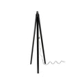 Lampada da terra con treppiede in legno nero - Deco MDL3010