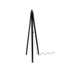 Lampada da terra con treppiede in legno nero - Deco MDL3010