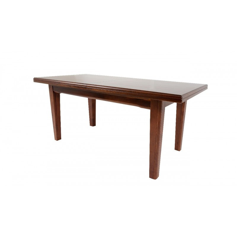Table extensible 180x85 cm couleur noyer - Ligure 180