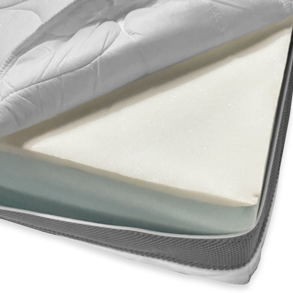 Materasso matrimoniale memory foam 160x190xH23 sfoderabile Supermemory25