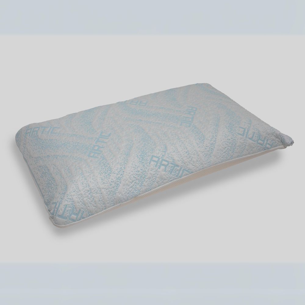 Memory-Schaumkissen mit abnehmbarem Bezug, Farbe Weiß, 72x42x13H cm