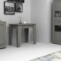 Console extensible coloris ciment 50x90 cm Natron