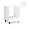 Base forno cucina 60x59x82H colore bianco frassinato