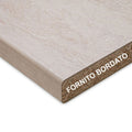 Top cucina colore effetto marmo travertino 60x60x3.8H