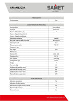 Table de cuisson à gaz encastrable en acier inoxydable avec 4 feux - Samet Ariane