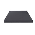Piano tavolo quadrato truciolare antracite satinato 80x80x3.8H