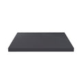 Piano lavabo rettangolare truciolare antracite satinato 80x48x3.8H