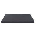 Piano lavabo rettangolare truciolare antracite satinato 120x47x3.8H