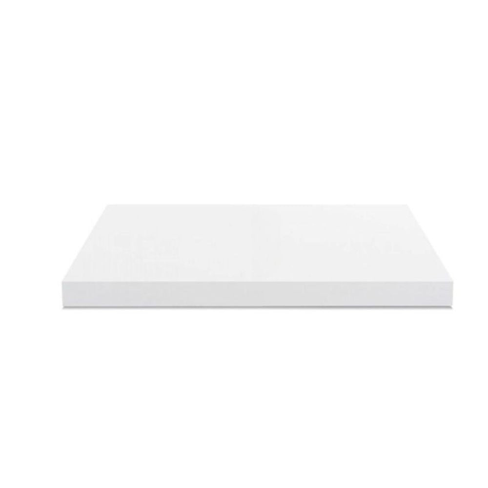Top cucina colore bianco bordo poliuretano 90x60x4H