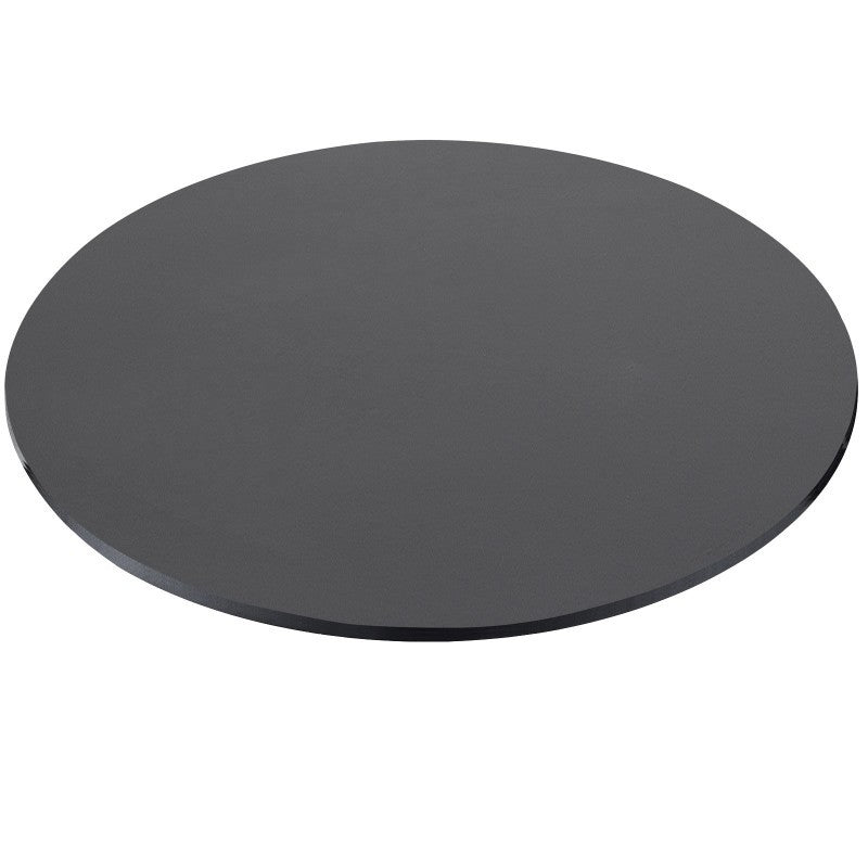 Piano tavolo rotondo truciolare antracite satinato 90x90x3.8H