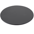 Piano tavolo rotondo truciolare antracite satinato 90x90x3.8H