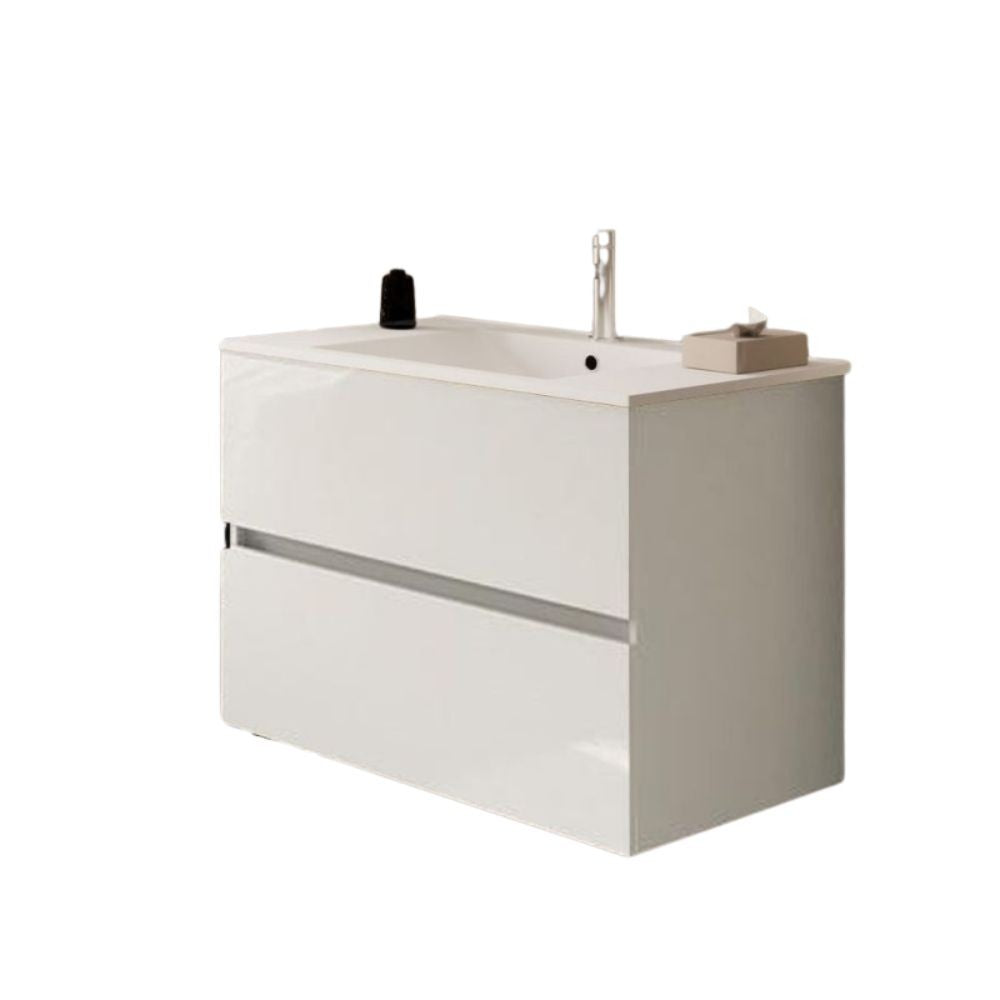 Mobile bagno sospeso Sevilla bianco 100x44.6x52H: eleganza e praticità per un bagno moderno