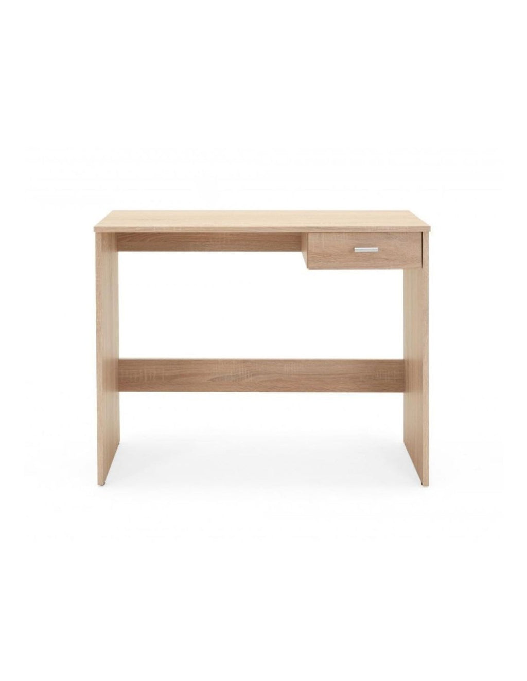 Bureau en bois avec tiroir couleur chêne sonoma 89x74h cm - Trix