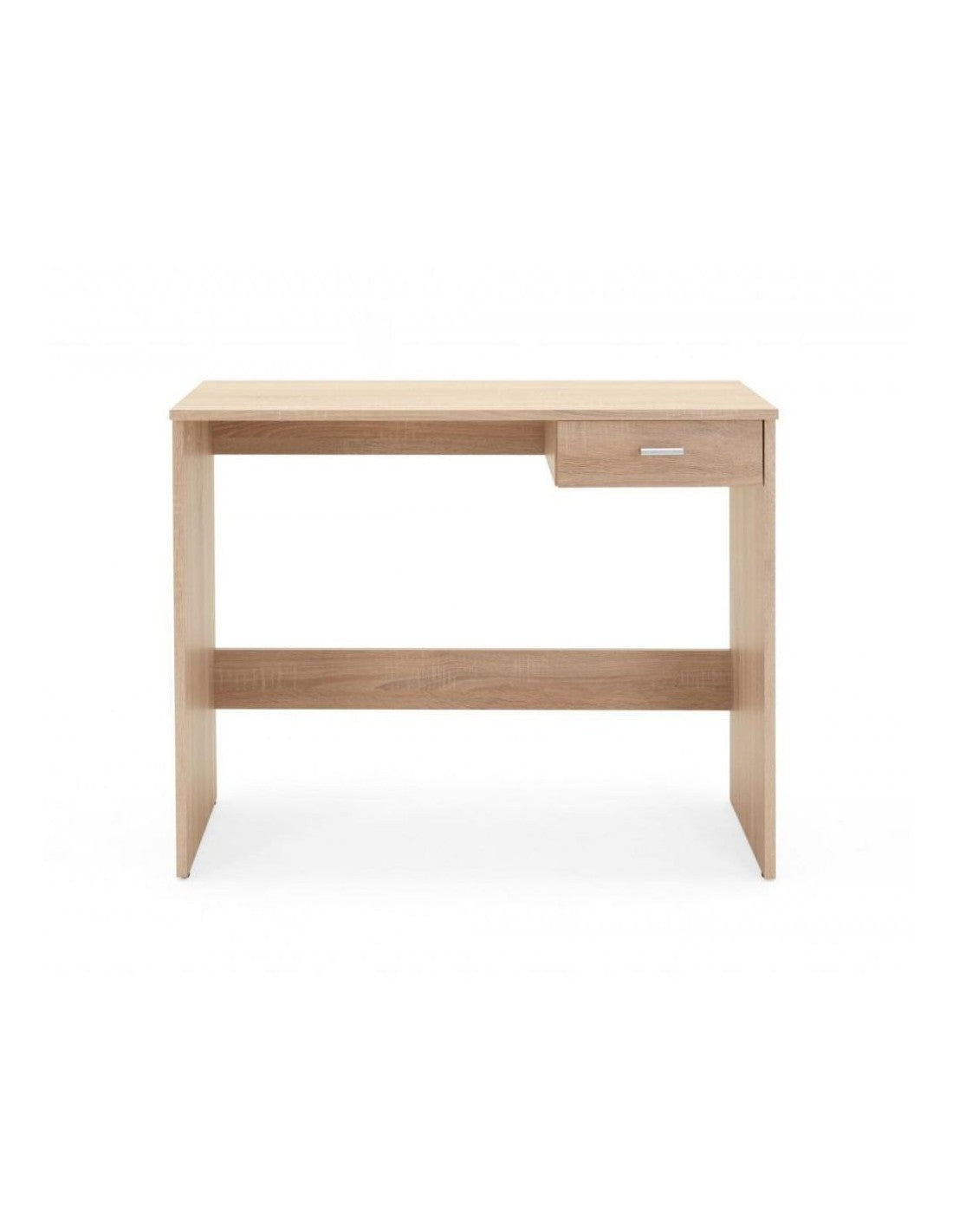 Bureau en bois avec tiroir couleur chêne sonoma 89x74h cm - Trix