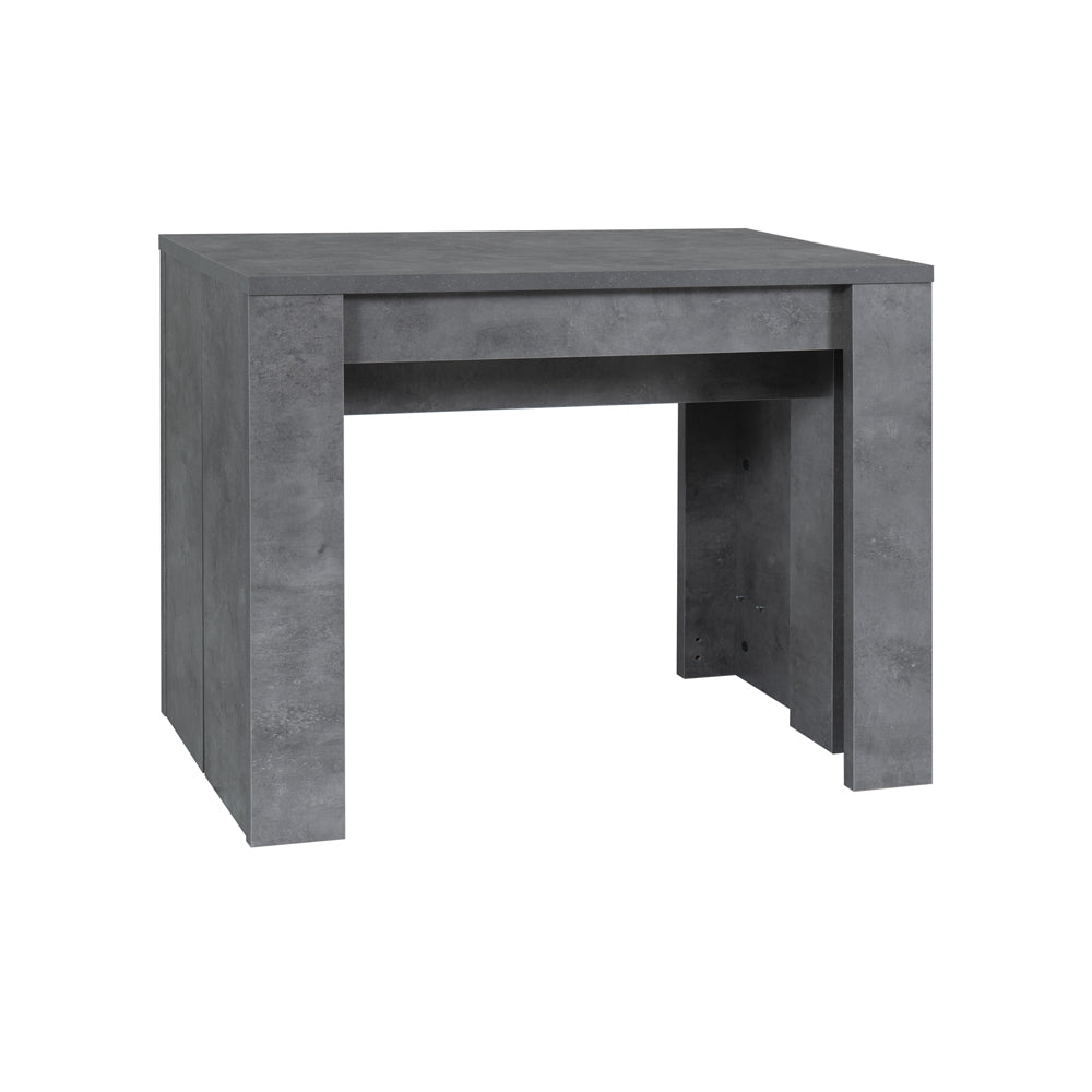 Tavolo consolle allungabile 252 cm colore cemento - Baku