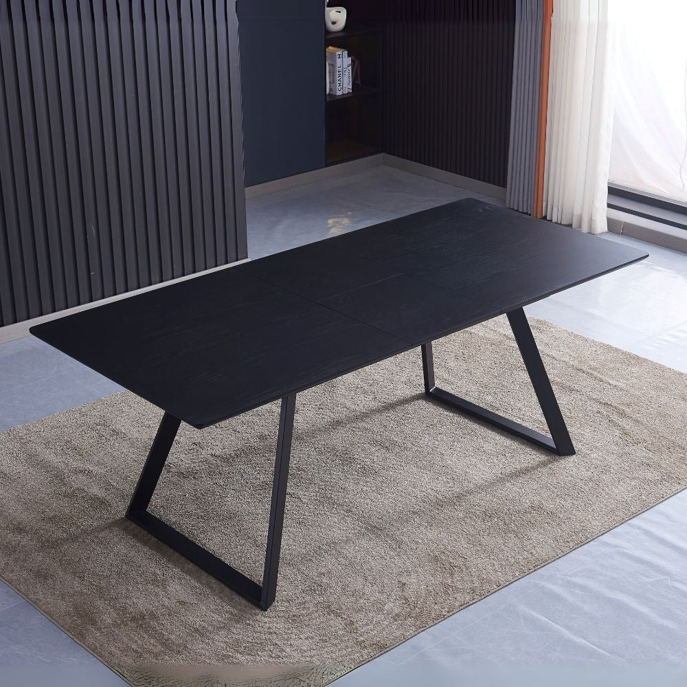 Tavolo Allungabile Shelton colore nero 160x90x76H: Stile, funzionalità e resistenza
