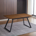 Tavolo Allungabile Shelton colore rovere scuro 160x90x76H: Stile, funzionalità e resistenza