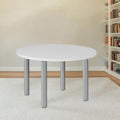 Tavolo rotondo bianco Manila 90x90x76H - Semplicità e funzionalità