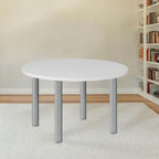Tavolo rotondo bianco Manila 90x90x76H - Semplicità e funzionalità