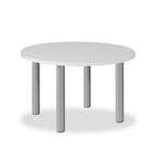 Tavolo rotondo bianco Manila 90x90x76H - Semplicità e funzionalità