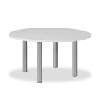 Tavolo rotondo bianco Manila 120x120x76H - Semplicità e funzionalità