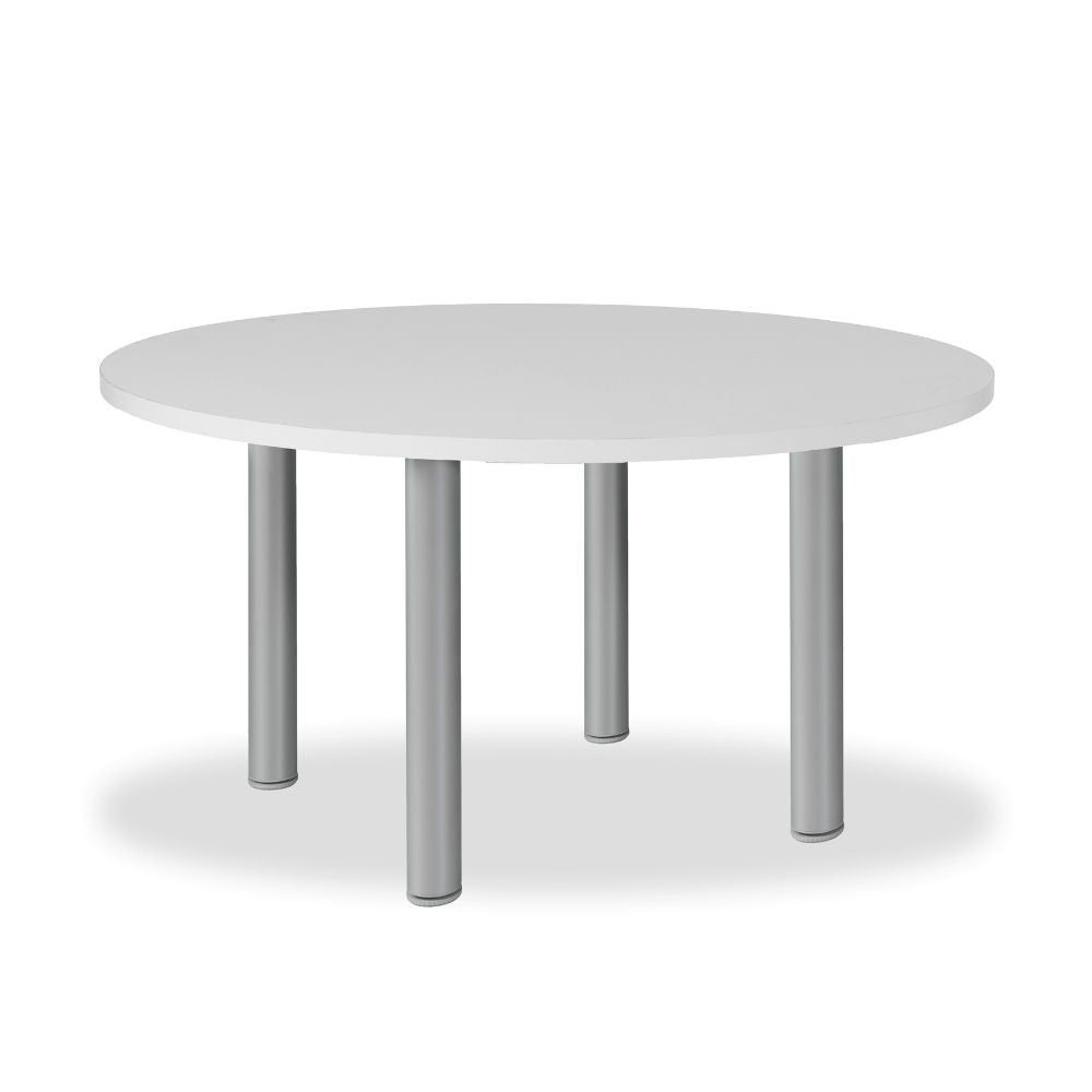 Tavolo rotondo bianco Manila 120x120x76H - Semplicità e funzionalità