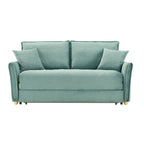 Divano Letto Cassie 3 posti tessuto verde acqua 176x93x97H: Stile, Comfort e Funzionalità
