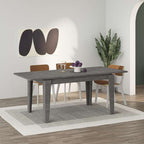 Tavolo allungabile Megaron 120x80 cm colore retro grey