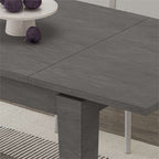 Tavolo allungabile Megaron 120x80 cm colore retro grey
